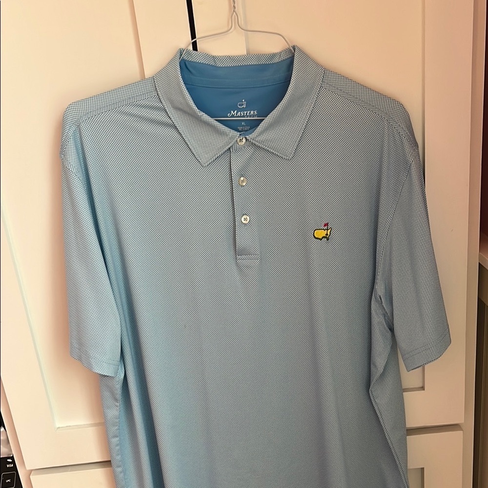 Masters Blue Polo Shirt Classic Style